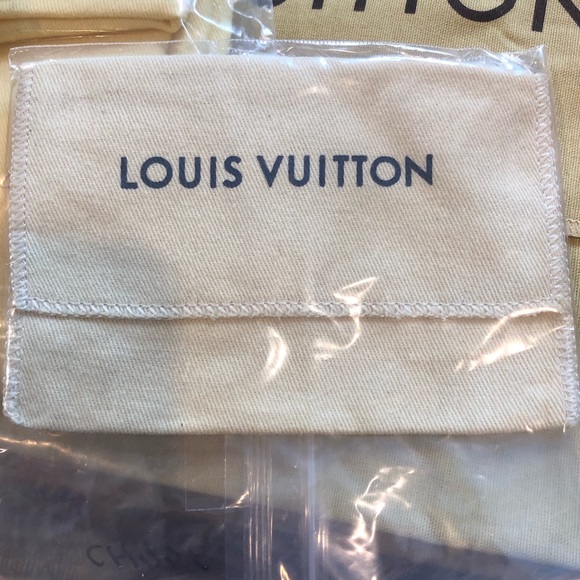 LOUIS VUITTON Folding Dust Bag Card Holder Key Case  Size - Picture 4 of 7